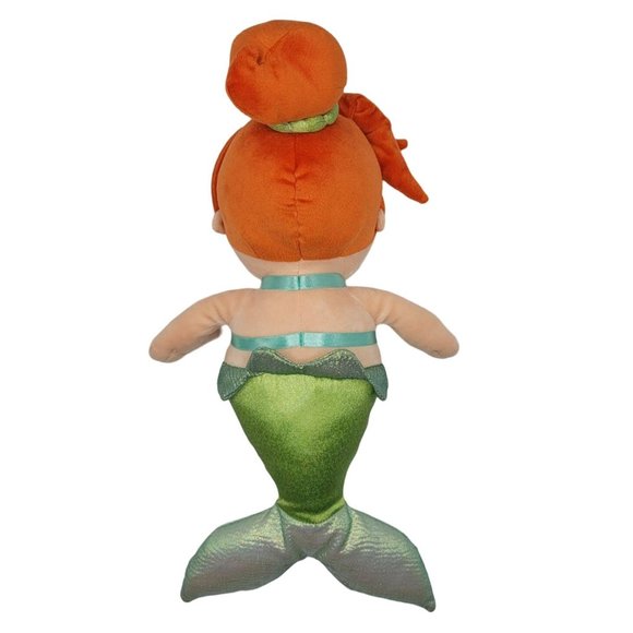 Disney Parks Babies Ariel Princess Little Mermaid Soft Doll 14" Embroider Plush - Picture 2 of 9